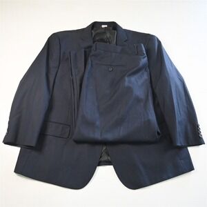 Angelo Rossi 50S 44x27 Dark Blue Mens Jacket Pants Suit
